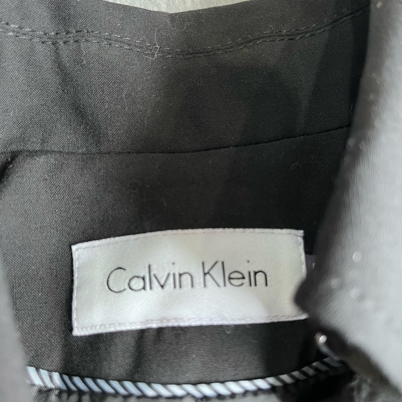 Clavin Klein Women's Black Double-Breasted Jacket size 2 - Picture 6 of 9